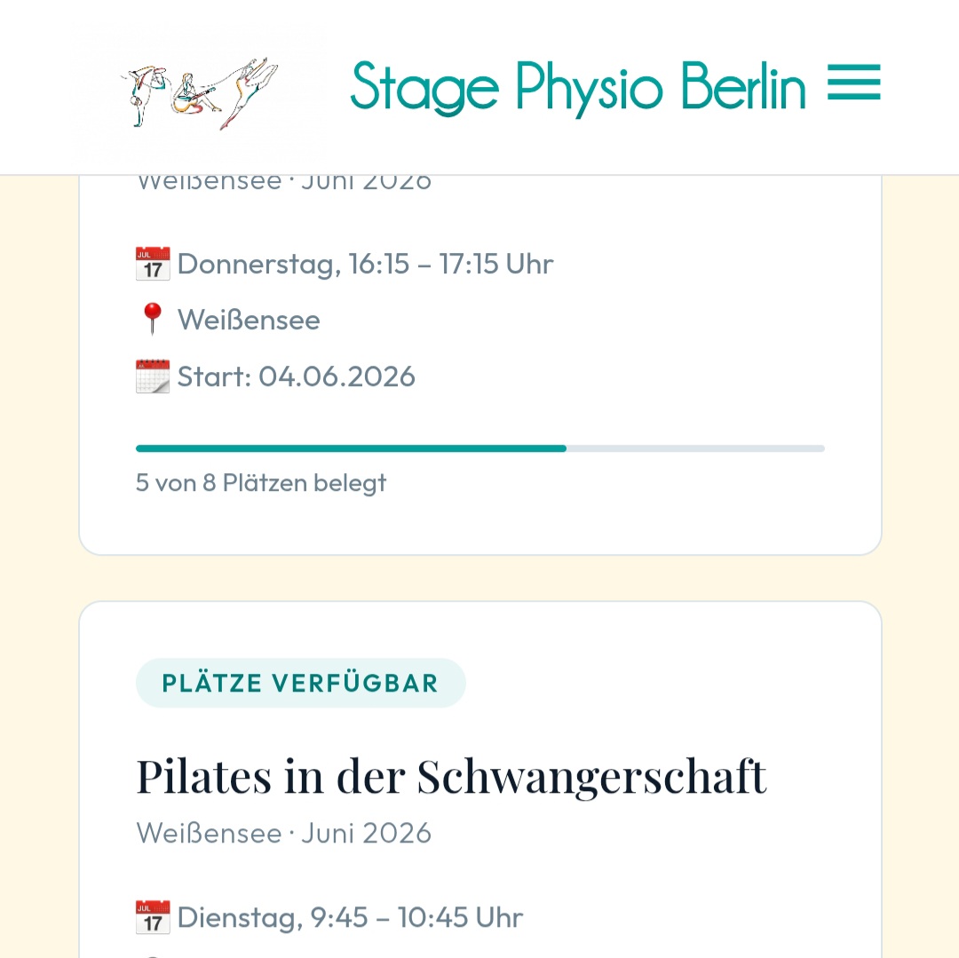 Buchungs App Screenshot
